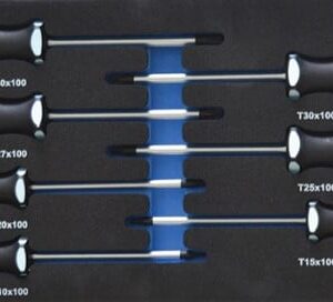 BATO Skruetrækkersæt Torx 10-40. EVA 1/3.