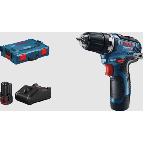 Bosch 12V Skruemaskine GSR 12-35 2X3,0AH 1xGAL12V-40