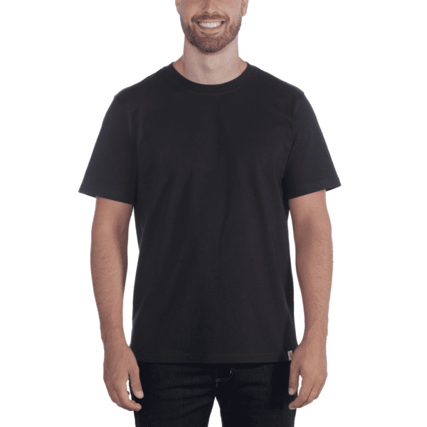 CARHARTT T-Shirt Non-Pocket Short Sleece Black - S