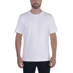 CARHARTT T-Shirt Non-Pocket Short Sleece White - L