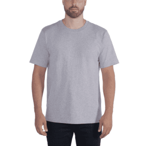 CARHARTT T-Shirt Non-Pocket Short Sleeve Heather Grey - S