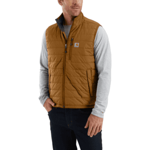 CARHARTT Vest Gilliam CARHARTTÂ® BROWN - XL