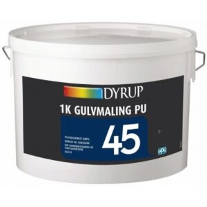 Dyrup Gulvmaling 1K PU 4,5 L hvid