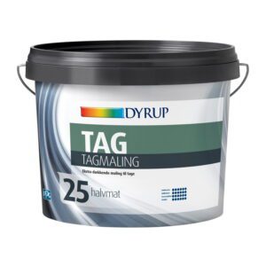 Dyrup Tagmaling Sort 10 Liter