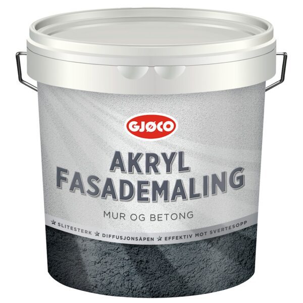 Facademaling Akryl: 2,7 l