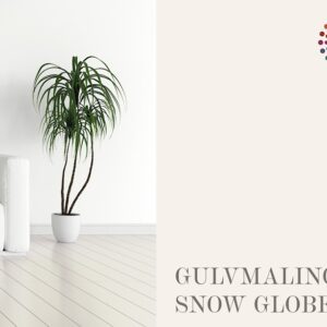 Gjøco Gulvmaling: Snow Globe 9 l