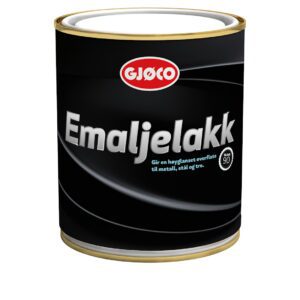 Gjøco Træ- og Metalmaling: Hvid 0,75 liter