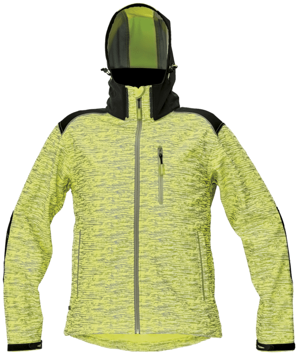 Knoxfield softshell jakke Hi-viz gul S