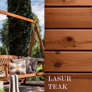 Lasur Træbeskyttelse: Teak 750 ml