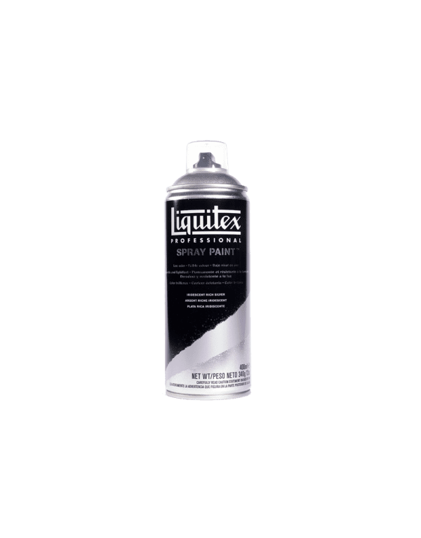 Liquitex Spraymaling, Dækkende Farver-Iridescent Rich Silver 0239