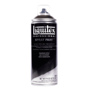 Liquitex Spraymaling, Transparente Farver - Transparent Black 0260