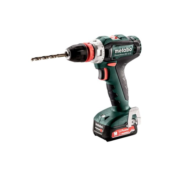 METABO Akku-bore-/skruemaskine Powermaxx BS 12 Q 12V (601037500)