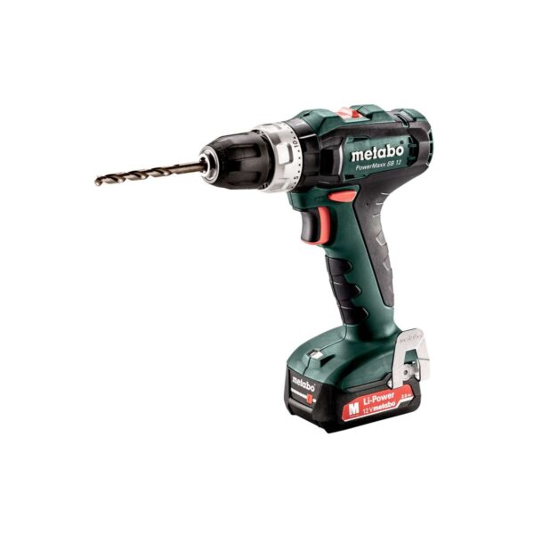 METABO Akku- bore-/skruemaskine m/slag Powermaxx SB 12 12V (601076500)