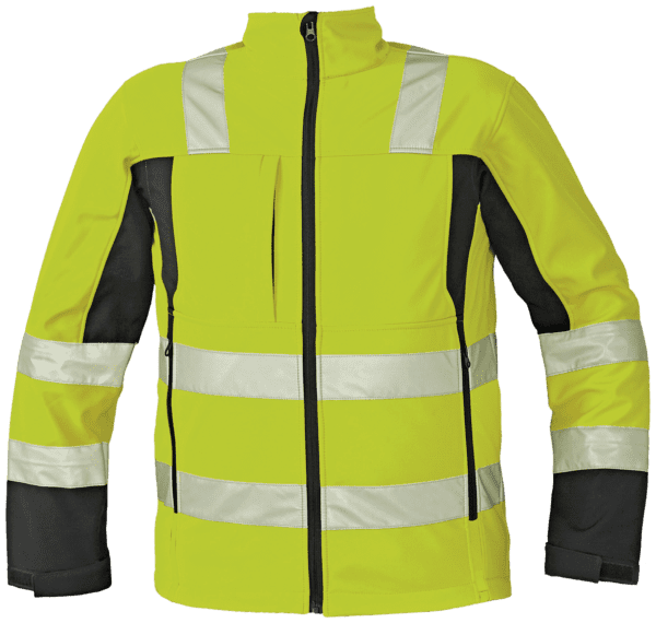 Malton softshell jakke Hi-viz gul str M