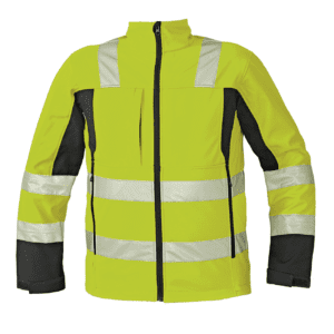 Malton softshell jakke Hi-viz gul str S