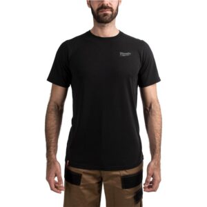 Milwaukee Kortærmet T-shirt hybrid HTSSBL-S - sort - S