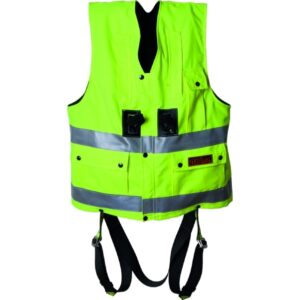 OX-ON Hi-Viz Vest w/Quickbuckles Comfort L