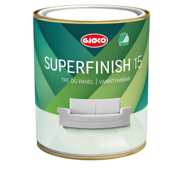 Superfinish 15 Træmaling: 0,68 l