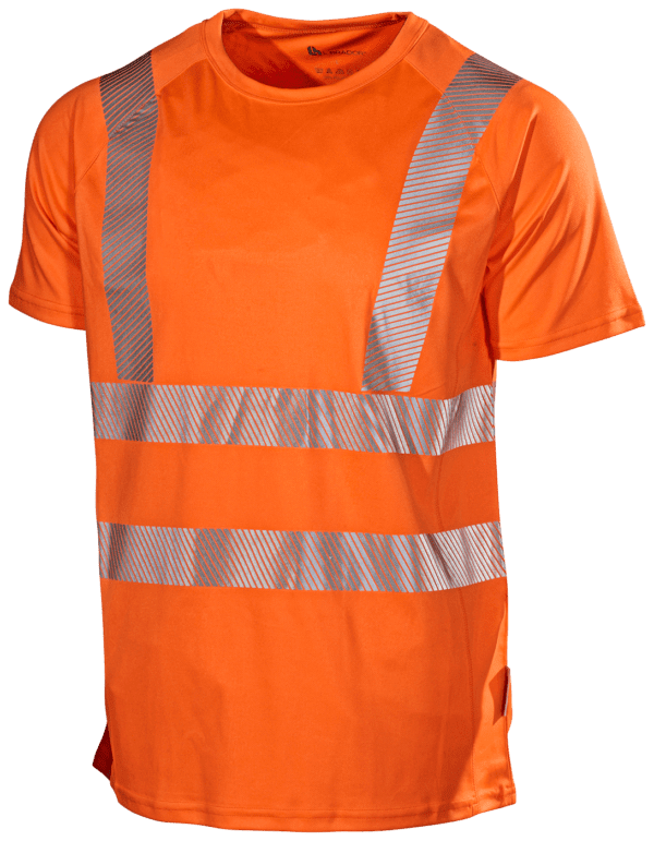 T-Shirt 413P Hi-Viz Orange Str. XS