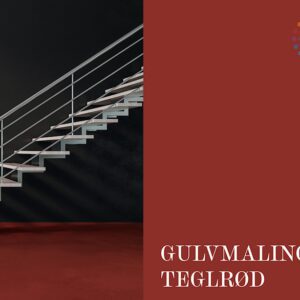 Teglrød Beton- og gulvmaling