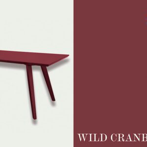 Træmaling: Fashion 05: Wild Cranberry 0,68 l