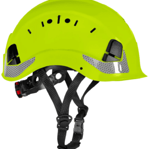 HelmIQ sikkerhedshjelm m/hagerem, vent., hi-vis Gul