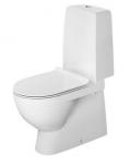 Duravit DuraStyle Nordisk gulvstående toilet med multiquick & WonderGliss