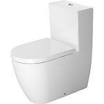 Duravit ME by Starck toilet 370x650mm uni-lås vandret eller lodret afløb. Uden cisterne & sæde