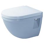 Duravit Starck 3 Compact væghængt toilet i hvid - 485x360 mm.