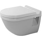 Duravit Starck 3 væghængt toilet i hvid - 540x360 mm.