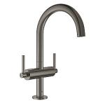 GROHE Atrio New håndvaskarmatur L Togreb. Børstet Hard Graphite