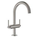 GROHE Atrio New håndvaskarmatur L Togreb. Supersteel