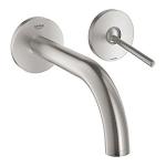 GROHE Atrio New håndvaskarmatur. Vægmonteret. 185 mm. Supersteel