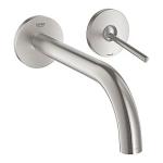 GROHE Atrio New håndvaskarmatur. Vægmonteret. 221 mm. Supersteel