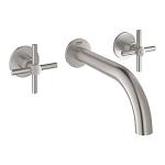 GROHE Atrio new håndvaskarmatur. Supersteel. Vægmonteret