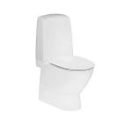 Ifö Spira Art Toilet 6240 uden skyllekant - 4/2 liter skjult S-lås m/Ifö Clean - 650x355 mm. til limning