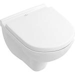 Villeroy & Boch O.Novo Compact væghængt toilet i hvid m/Ceramic Plus - 490x360 mm