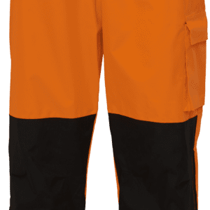 Hi-vis arbejdsbukser 082400R orange/sort Str. XS