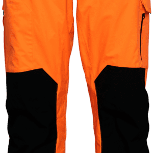 Hi-vis arbejdsbukser stretch 182400R orng/sort Str. XS