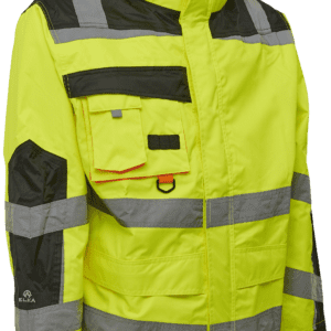 Hi-vis arbejdsjakke 086004R gul/sort Str. S