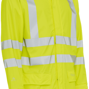 Hi-vis jakke lang m/ refleks 026301R gul Str. XS