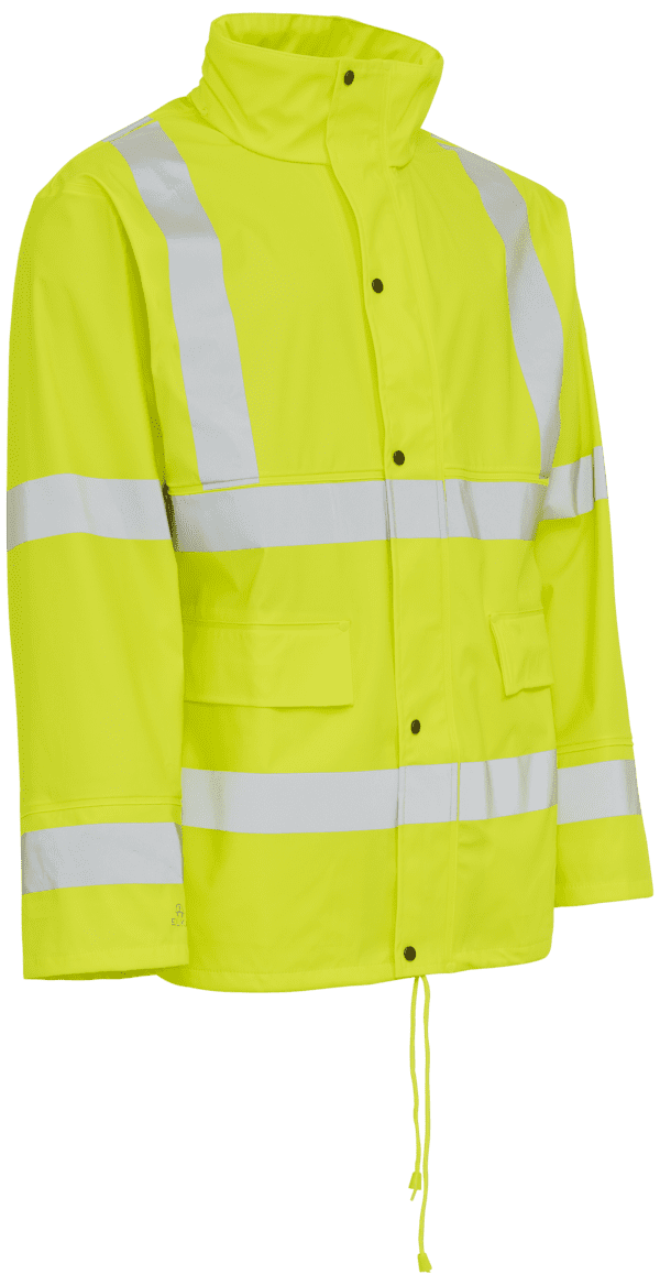 Hi-vis jakke m/refleksstriber 026300R gul Str. XS