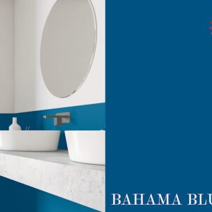 Vådrumsmaling: Bahama Blue 9 liter