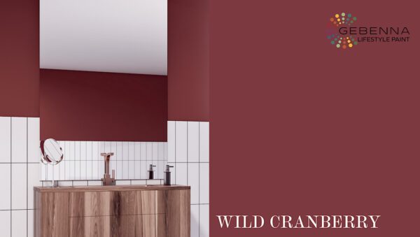 Vådrumsmaling: Wild Cranberry 9 liter