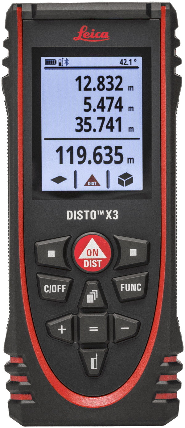 Leica Disto X3 afstandsmåler, robust model