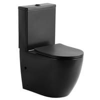 Lavabo Studio BTW gulvstende toilet med soft close sde matsort