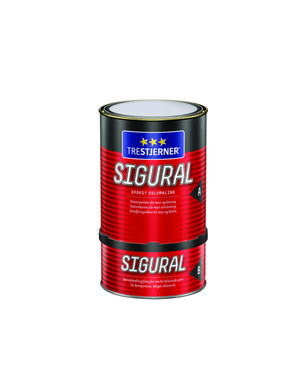 Sigural 2K Epoxy Gulvmaling - Skygrå